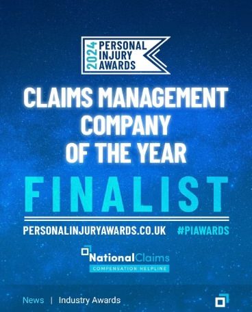 Personal Injury Awards 2024 finalist graphic